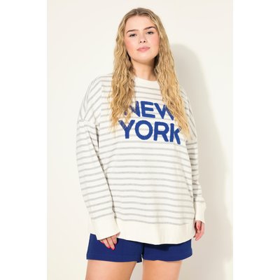 Sweat-shirt très oversized à col rond et STUDIO UNTOLD