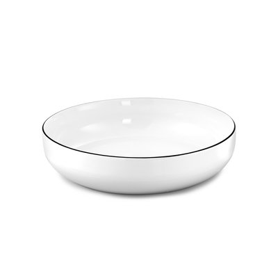 Coffret 6 assiettes salade et pâtes - YAKA BLANC MEDARD DE NOBLAT
