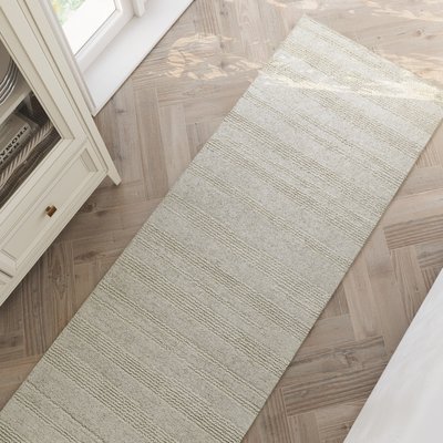 Tapis couloir texturé à rayures fines , HAMPTONS TWENTYSEVEN WECON HOME