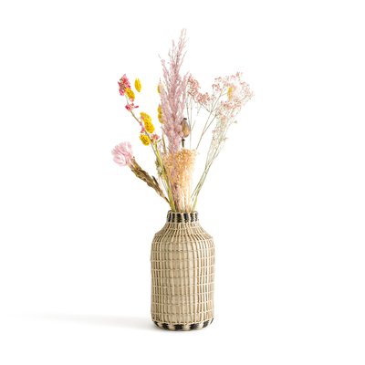 Decoratieve vaas in bamboe, H22 cm, Plooming LA REDOUTE INTERIEURS
