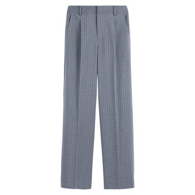 Pantalón ancho, de raya diplomática LA REDOUTE COLLECTIONS