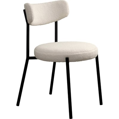 Chaise tapissée bouclette PIKKIE RECOLLECTION