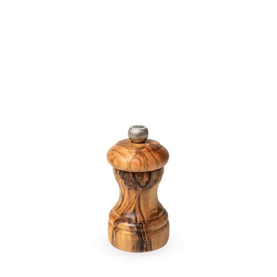 Moulin à sel manuel en bois d'olivier, 10 cm - 4in Bistro PEUGEOT