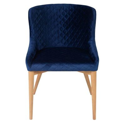 Chaise velours  piétement frêne Paris ZAGO