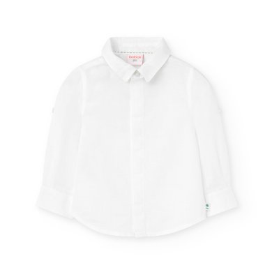 Chemise en lin manche longue BOBOLI