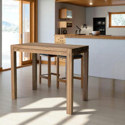 Mange-debout bois massif - plateau chêne 180 cm FJORD PIER IMPORT