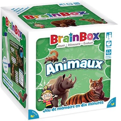 Brain Box Mémoire Les Animaux ASMODEE