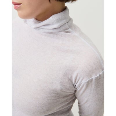Camiseta con cuello vuelto de manga larga MASSACHUSETTS AMERICAN VINTAGE