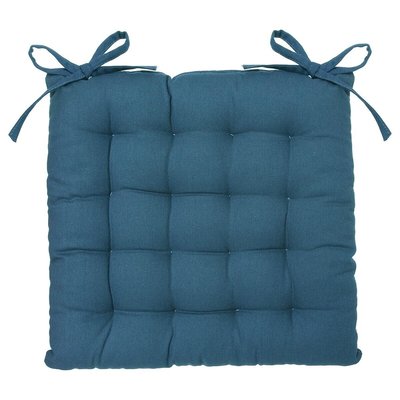 Assise de chaise matelassée coton Unie EDEN