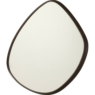 Miroir mural abstrait bois   design contemporain RECOLLECTION