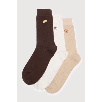 Lot de 3 paires de chaussettes hautes BONOBO