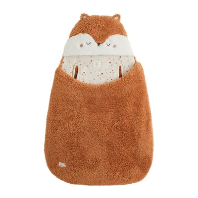 Nid d'ange en sherpa Caramel PETIT BEGUIN