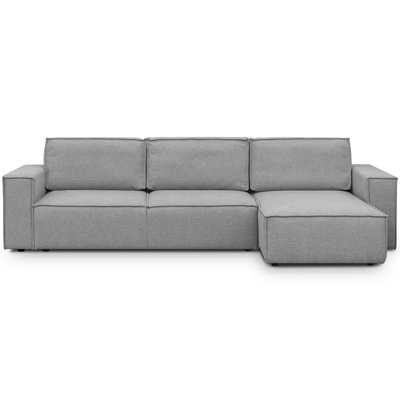Canapé d'angle convertible 5 places en tissu - HARPER HOMIFAB
