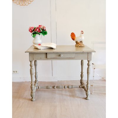 Table de ferme en bois Romy N°1371 - Bon état DEBONGOUT