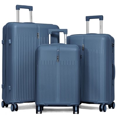 Lot de 3 valises rigides dont une valise cabine TSA CACTUS