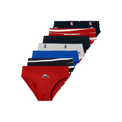 Lot de 7 slips "voitures" VERTBAUDET