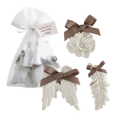 Pochon 3 décors parfumés Vanille Dorée MATHILDE M