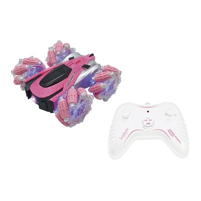 Crosslander® 360+ - Voiture rose télécommandée Tout-Terrain lumineuse LEXIBOOK