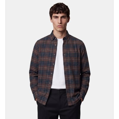 Chemise droite tiflaro 1 tartan coton GALERIES LAFAYETTE