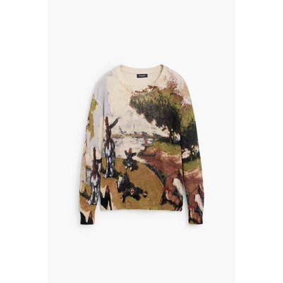 Pull paysage oversize DESIGUAL
