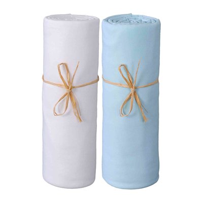 Drap housse jersey bio (lot de 2) P TIT BASILE