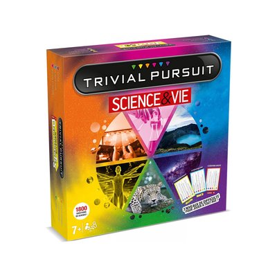TRIVIAL PURSUIT SCIENCE & VIE WINNING MOVES