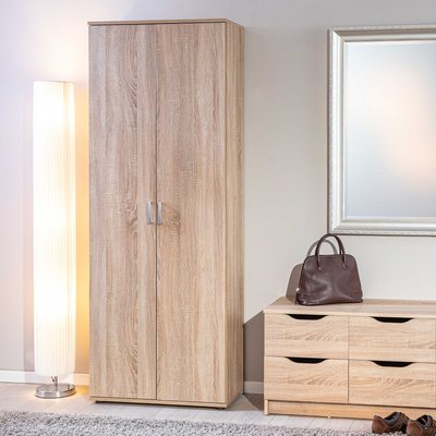 Armoire 2 portes en bois TERRE DE NUIT