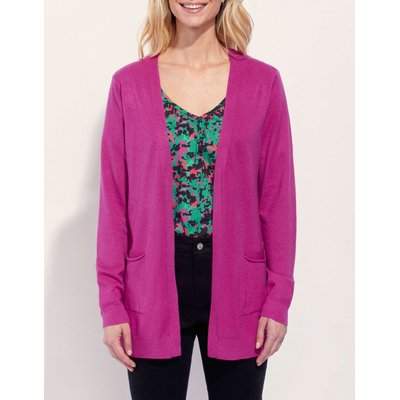 Gilet long maille fine SONA LA FIANCÉE