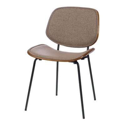 Chaise    noyer (lot de 2)-ATLANTA AMADEUS