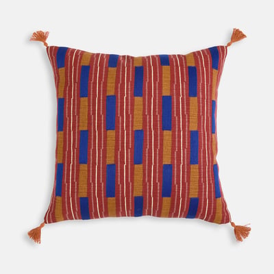Housse de coussin, 80% coton, 20% lin, 45 x 45 cm, TINARI LA REDOUTE INTERIEURS