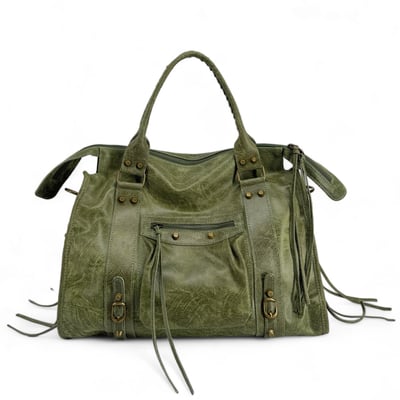 Sac à main en cuir brossé SANDSTORM E.L. SIROCCO OH MY BAG