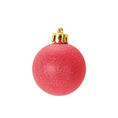 Set de 6 boules chic noel DOUCEUR D'INTÉRIEUR