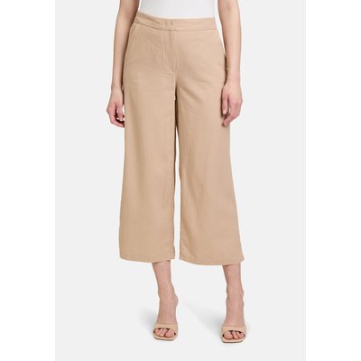 Pantalon en lin unicolore BETTY BARCLAY