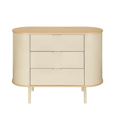 Commode 3 tiroirs en bois et métal- WILL DRAWER