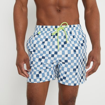 Bermuda de bain à damier LA REDOUTE COLLECTIONS