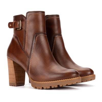 Lederstiefeletten, hoher Absatz, CONNELLY PIKOLINOS