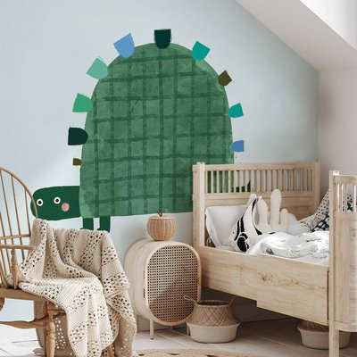 Papier peint enfant tortue alligator HEXOA