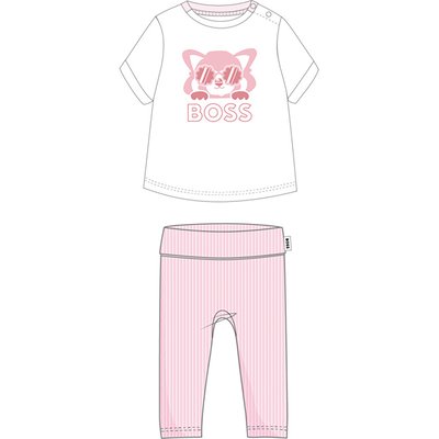 Ensemble t-shirt et legging BOSS KIDSWEAR