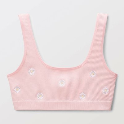 Brassière sans coutures DAISY avec broderie MONOPRIX