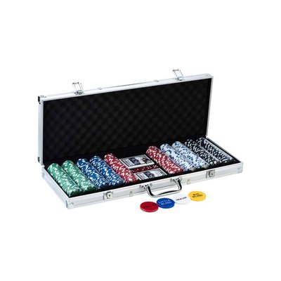 Mallette de poker 500 jetons numérotés 14 gr Vegas JARDINDECO