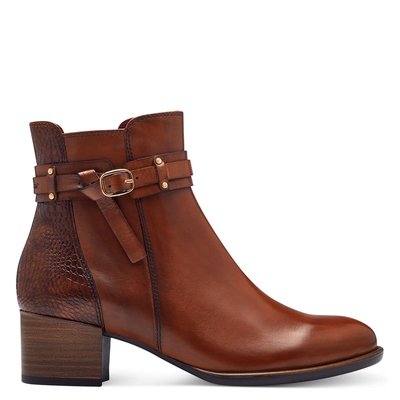 Bottines compensees marron La Redoute