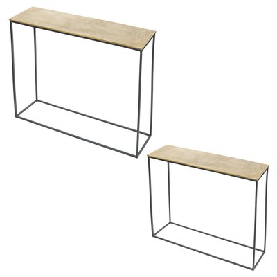 Set de 2 consoles TABLE PASSION
