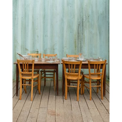 Table à manger en noyer Romy N°226 - Bon état DEBONGOUT