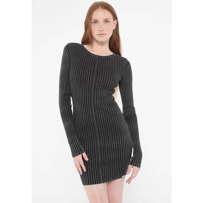 Robe Bodycon Laine Mélangée GUESS