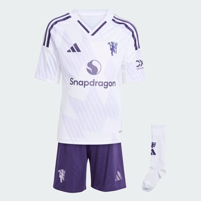 Mini Kit Extérieur Manchester United 25/26 Enfants Mini Kit Extérieur Manchester United 25/26 Enfants adidas Performance