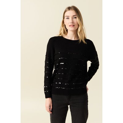 Pull manches longues sequins BONOBO
