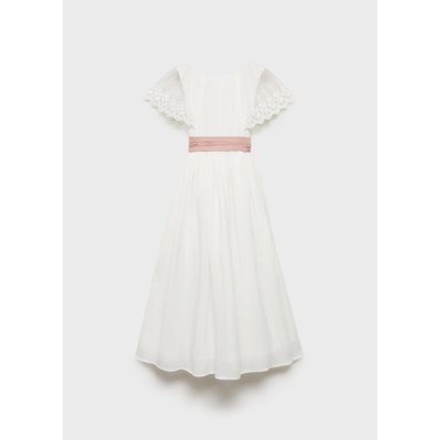 Robe détails brodés MANGO KIDS
