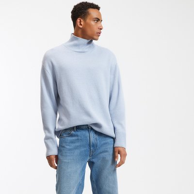 Funnel Neck Jumper/Sweater, Made in France LA REDOUTE COLLECTIONS