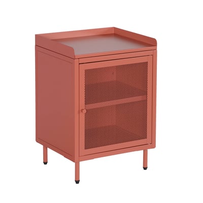 Table de chevet industrielle métal 1 porte  OHIO SWEEEK