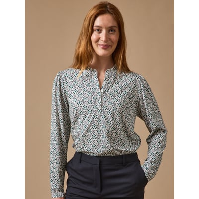 T-shirt col froufrou  imprimé Ophélia CYRILLUS